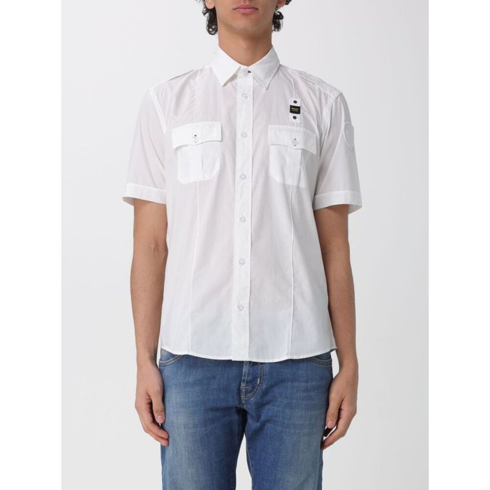 Blauer Shirt Men White